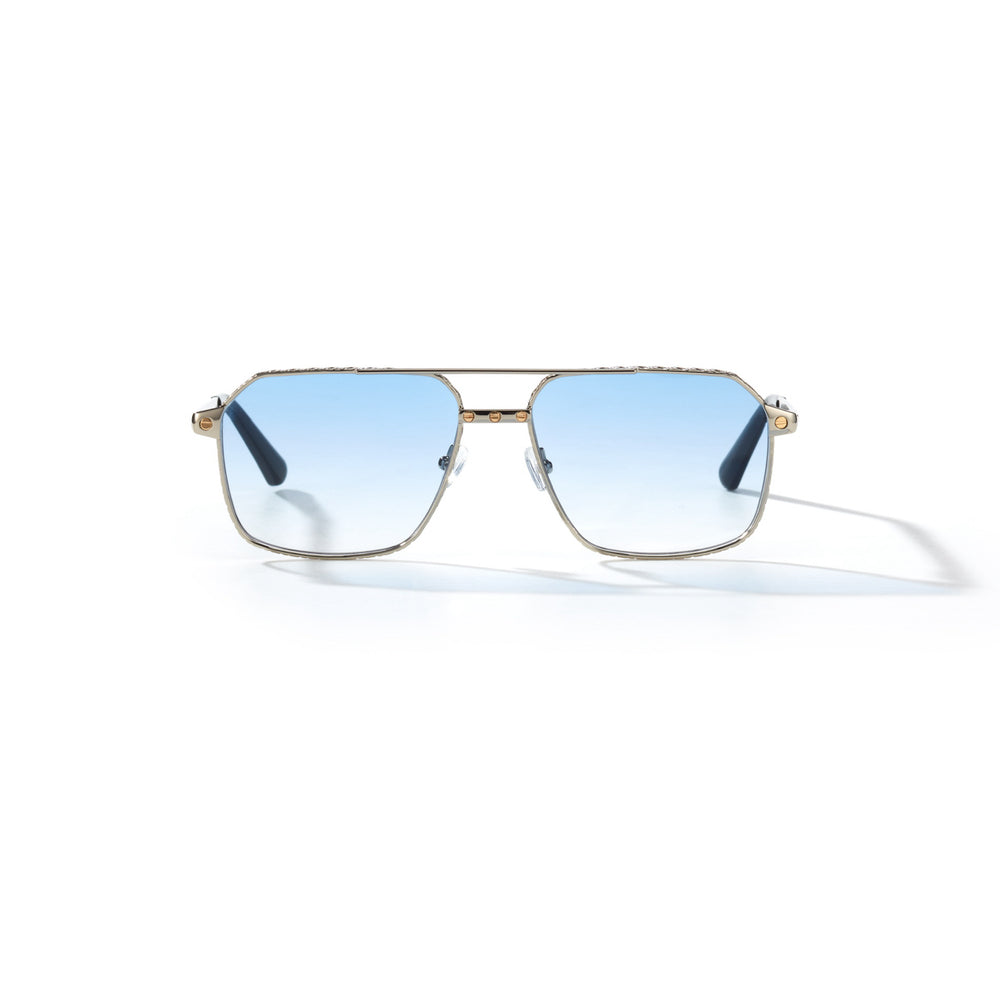 Crown Aviator (18k W. Gold)